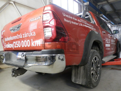 Фаркоп оцинкованный Galia T078C для TOYOTA HILUX, PICK UP, 2015-(паспорт и сертификат в комплекте)(без электрики)