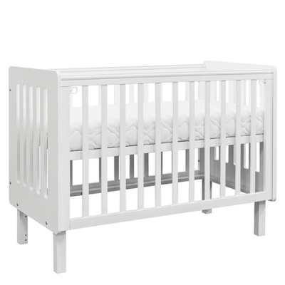 Кровать Antemi Mari 120х60 Ник 14 б/б Белый