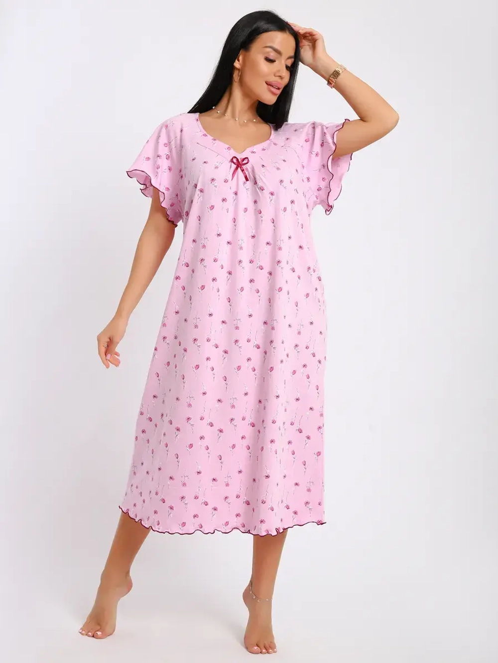 Ночная сорочка большие размеры