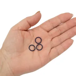 Кольцо для бретели темно-синее 10 мм