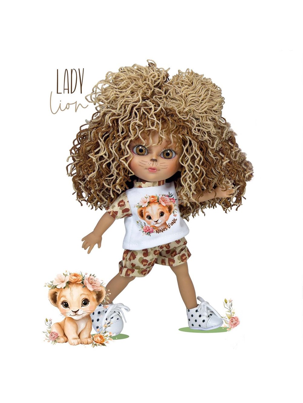 Кукла для девочки виниловая 30см Дэнти (2442K)