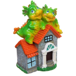 Фигурка «Дракоши на доме» 13,5*10*7 см, микс