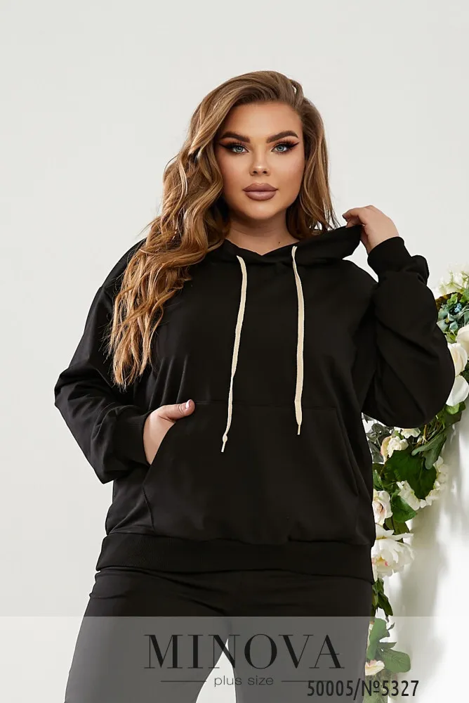 Костюм 5327-черный Minova