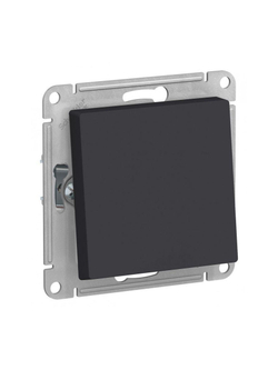 Переключатель проходной 1-кл. СП AtlasDesign Aqua 10А IP44 (сх. 6) 10AX механизм карбон SE ATN441061