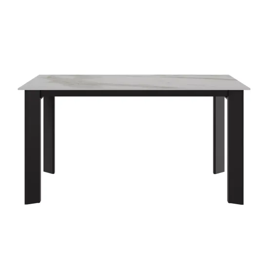 Стол раскладной Track (140+50), керамика белая