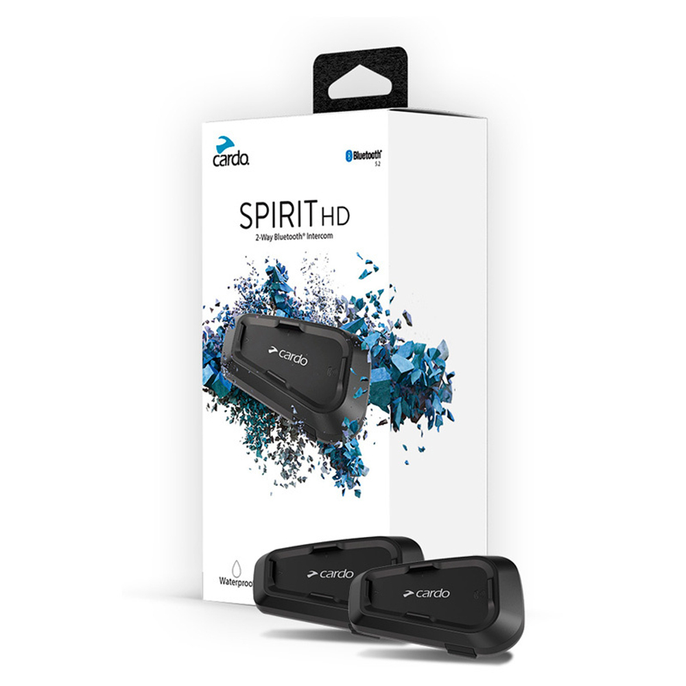 мотогарнитура CARDO SPIRIT HD DUO (одиночный комплект) Black