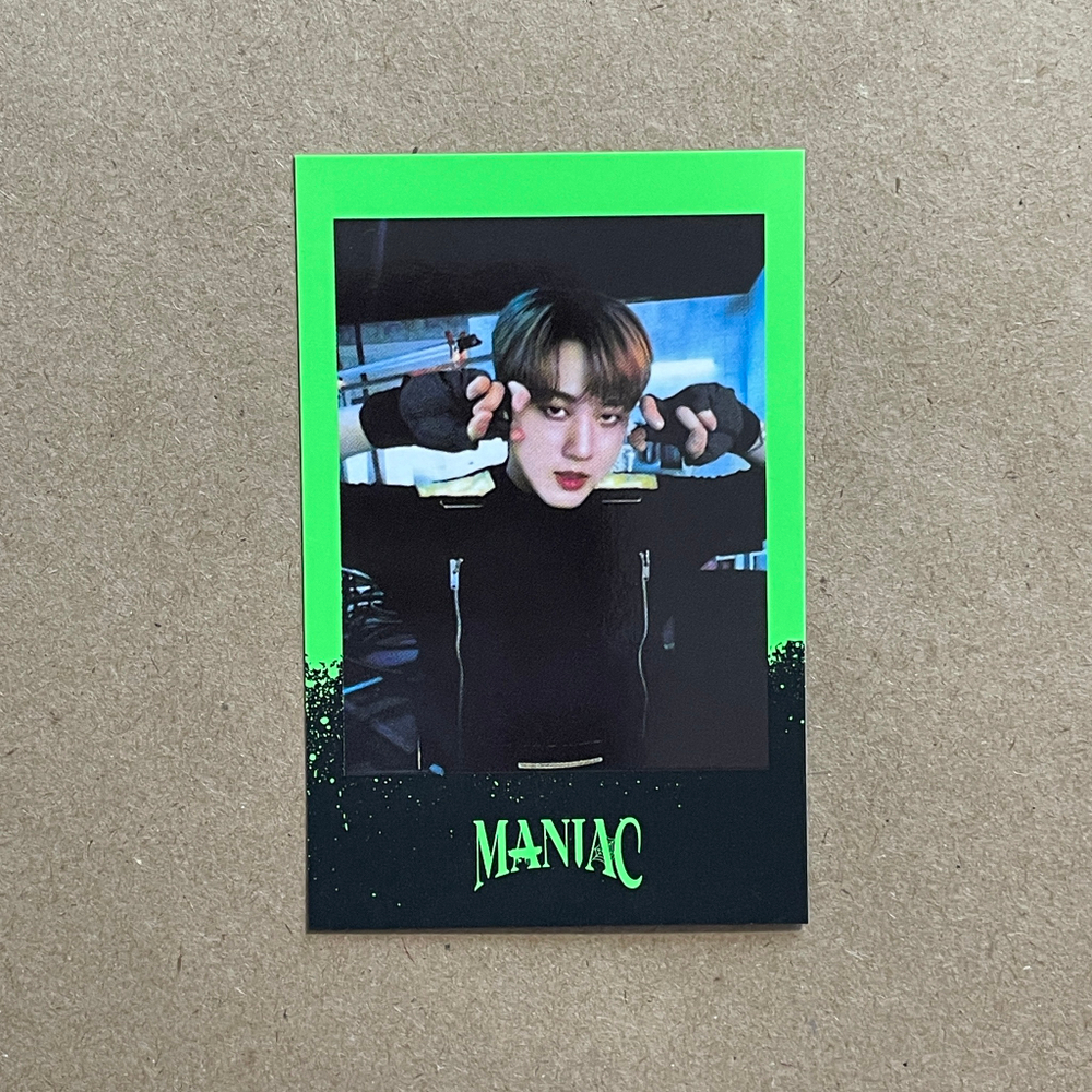 ОФ КАРТА / STRAY KIDS / MANIAC / Чанбин [dtc]