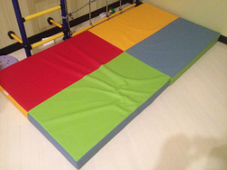 Мат гимнастический Разноцветный