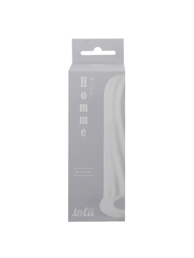 Фаллоудлинитель Homme Wide White для 11-15 см 7007-01lola