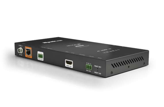 Wyrestorm NHD-150-RX - приемник 4К30 (30 Гц 4:2:0). AVoIP, RS232, IP по протоколам H.264/H.265, Audio De-embedded, PoE