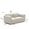 Neom Модульный диван 2-х местный бежевый 188 см
