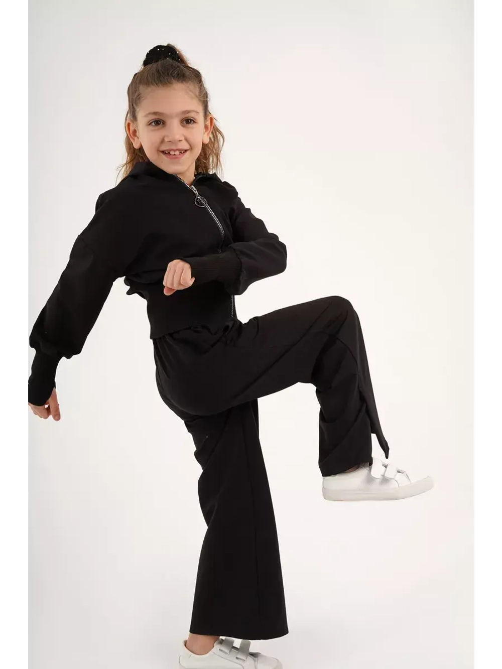 Костюм с брюками палаццо