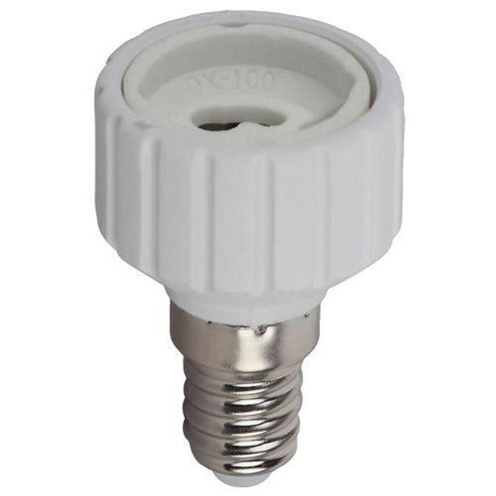 Переходник E14-GU10 бел. ЭРА Б0027979 Переходник E14-GU10 бел. ЭРА Б0027979