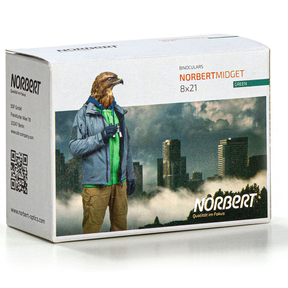 Бинокль Norbert Midget 8x21 Green Line
