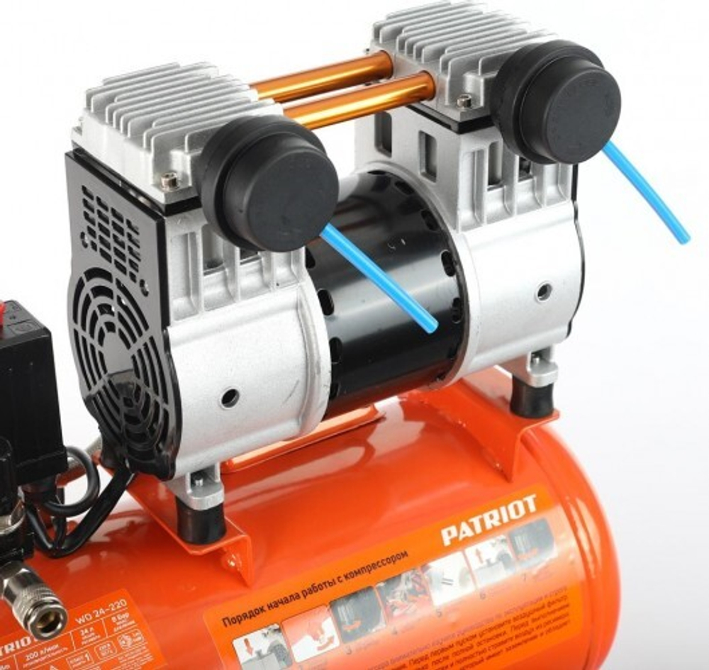 Компрессор поршневой безмасляный PATRIOT WO 24-220 525301920