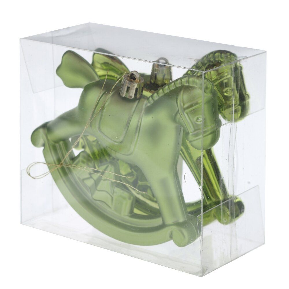 GAEM Набор из 2шт, Украшение новогоднее "Лошадка", L11 W5 H10 см