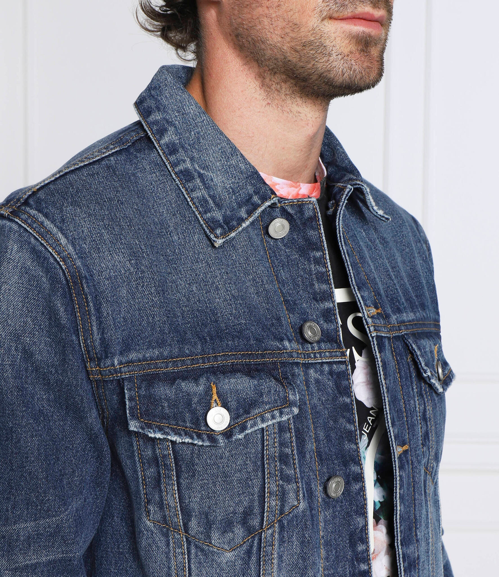 Джинсовая куртка DILLON GUESS - темно-синий(M2BXN1 D2IB0)