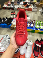 Nike air force 1 triple red best sale