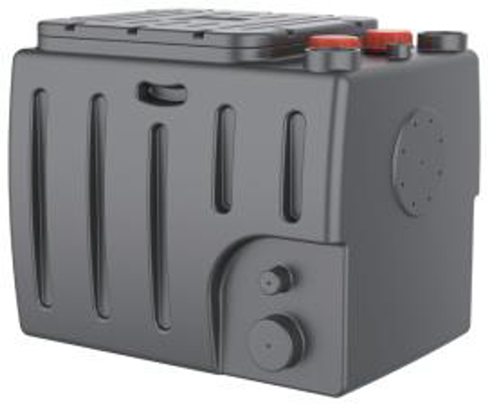 Канализационная насосная станция "LEO" модель WTD400-15-15-1.5×2-NPA/QG