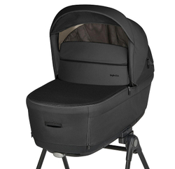 Коляска 3 в 1 Inglesina Electa System Quattro DRW 2025 с подставкой под люльку Upper Black