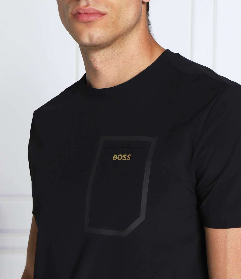 футболка tariq BOSS GREEN - черный(50476500)