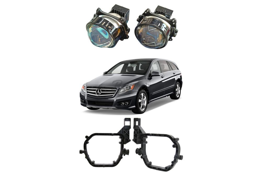 Комплект для замены линз Bosch AL Mercedes R-Class W251 рестайлинг 2010-2017, автокорректор