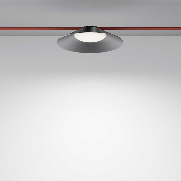 Подвесной светодиодный светильник Maytoni Technical Pendant system Parity Campana TR127B-12W4K-B