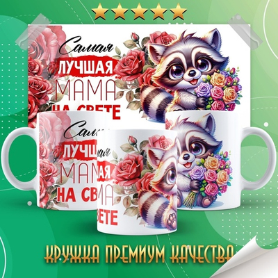 Кружка Самая лучшая мама на свете