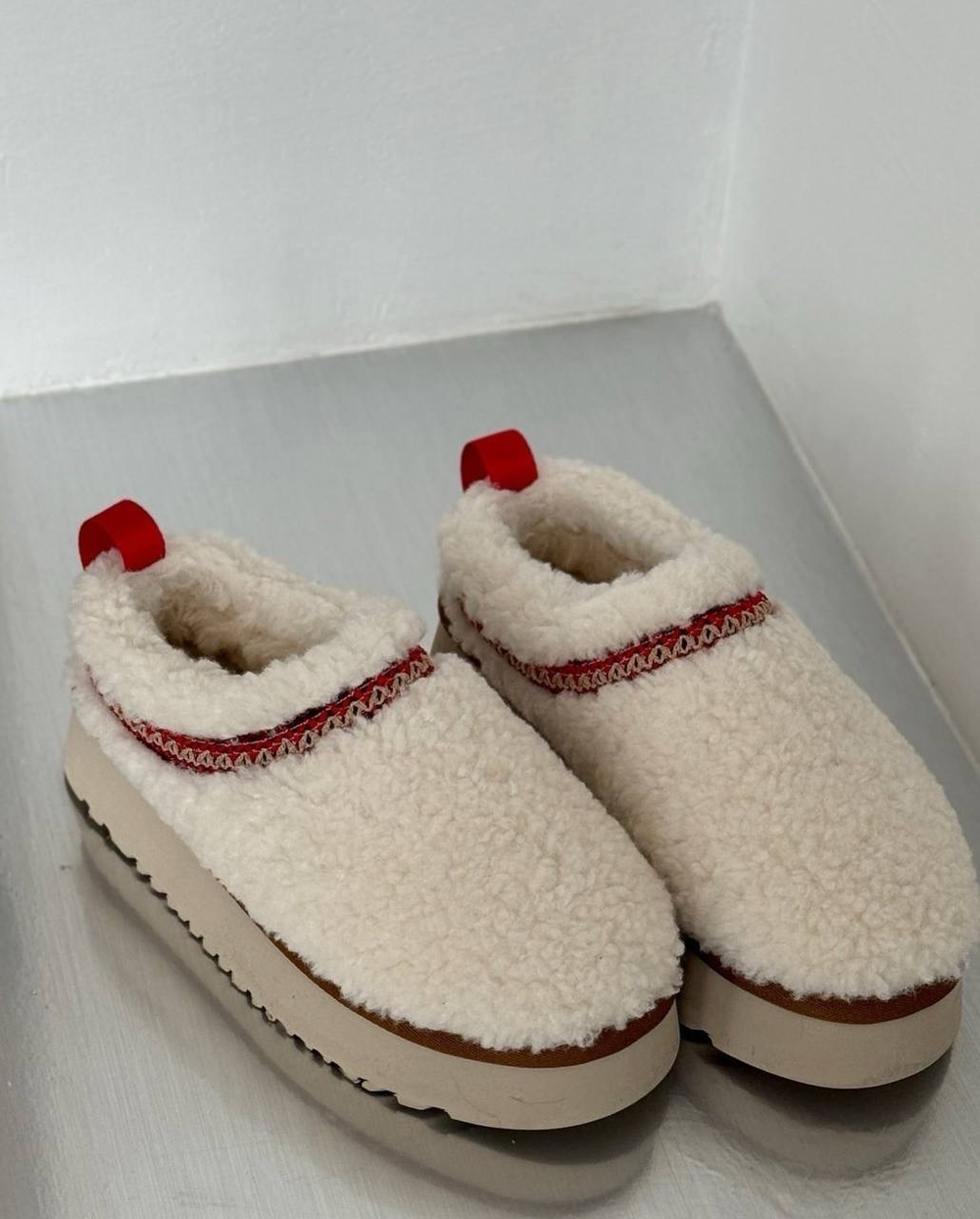 Угги из искусственного меха