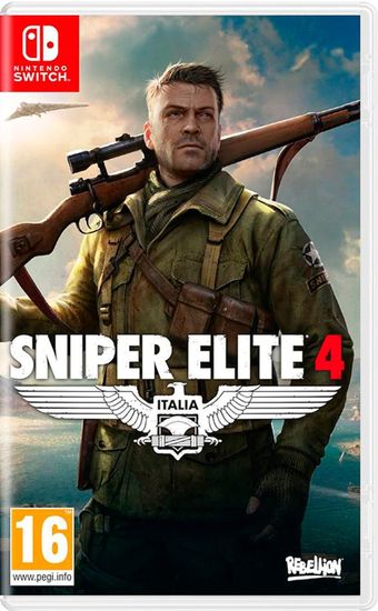 Sniper Elite 4 (Nintendo Switch, Русские субтитры, Б/У)