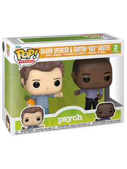 Фигурка Funko POP! TV Psych Shawn Spencer & Burton "Gus" Guster 2PK 83972