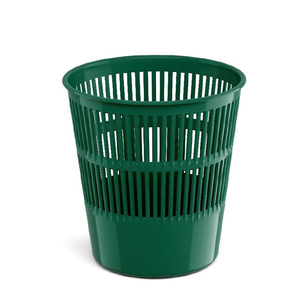 Корзина для бумаг ERICH KRAUSE, сетчатая, круглая, пластик, зеленая, 9л.,"Classic" Корзина для бумаг ERICH KRAUSE, сетчатая, круглая, пластик, зеленая, 9л.,"Classic"