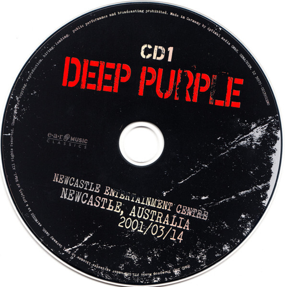 Deep Purple / Live In Newcastle 2001 (Limited Edition)(2CD)