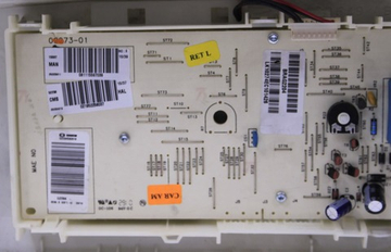 Модуль управления стиральной машины Brandt WT10765E (в сборе с пластиком)