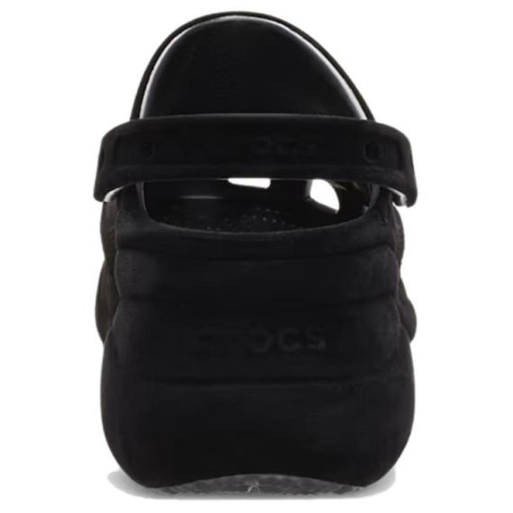 Crocs Bae Clog Velvet 'Black'