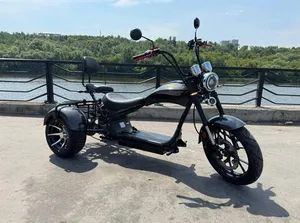 Электроскутер IKINGI HARLEY CHOPPER TRIKE 3333W (60V/30Ah) фото №2