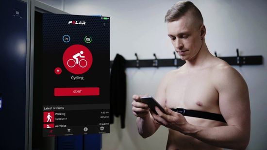 Датчик частоты сердечных сокращений Polar H10 (M - XXL) Gray