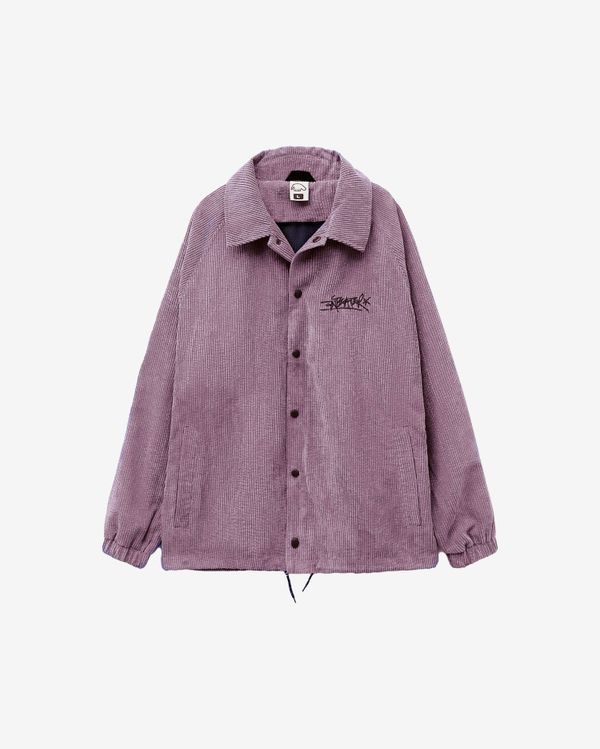 Куртка Coach Jacket Velvet Lilac - фото 1