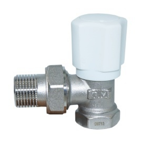 Вентиль  верхний угловой 1/2  "TIM" 6/60