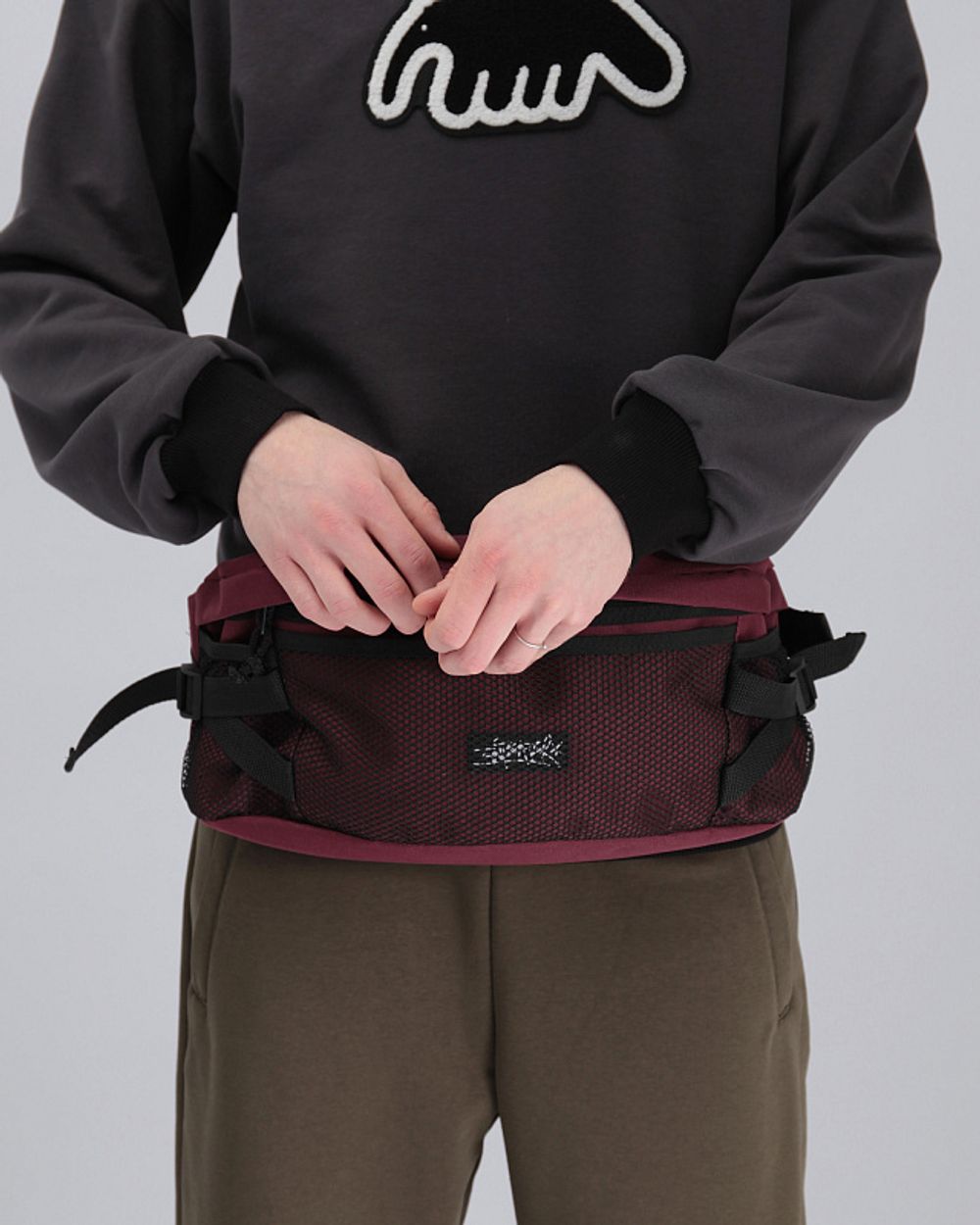 Сумка поясная Anteater Bigbag Bordo