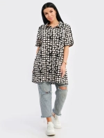 Туника-рубашка хлопок большие размеры