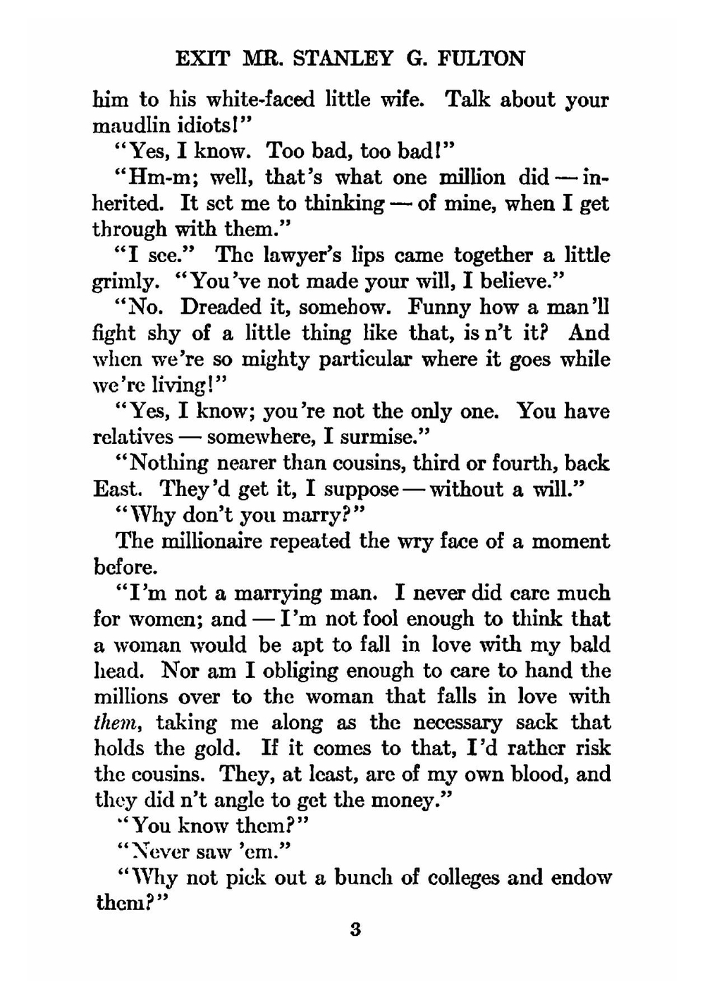 Oh, money! money! | Eleanor Hodgman Porter
