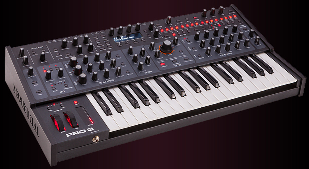 Аналоговый синтезатор Sequential PRO 3