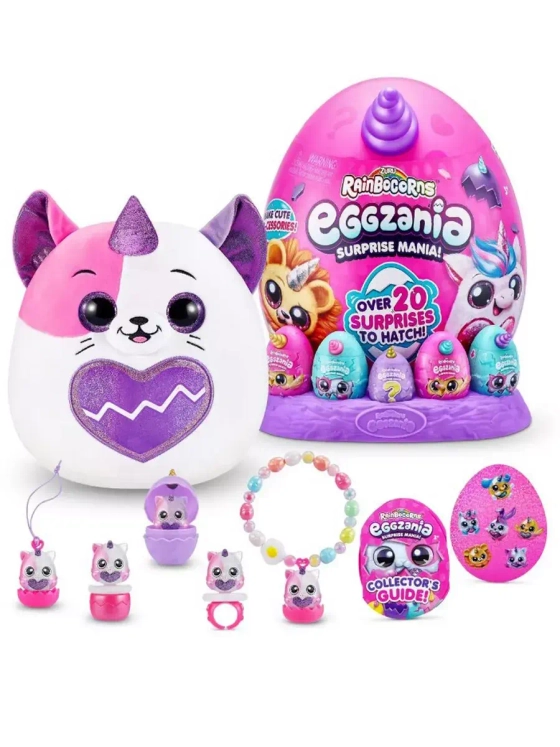 Мягкая игрушка сюрприз яйцо Rainbocorns Eggzania