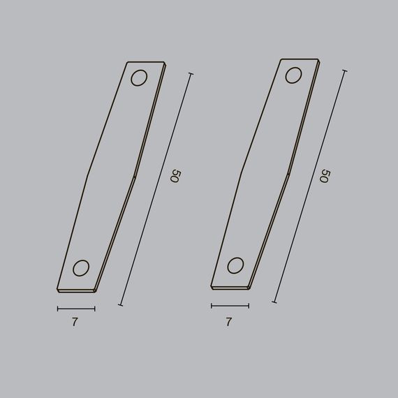 Коннектор прямой Maytoni Technical Accessories for tracks Levity TRA184C-12S