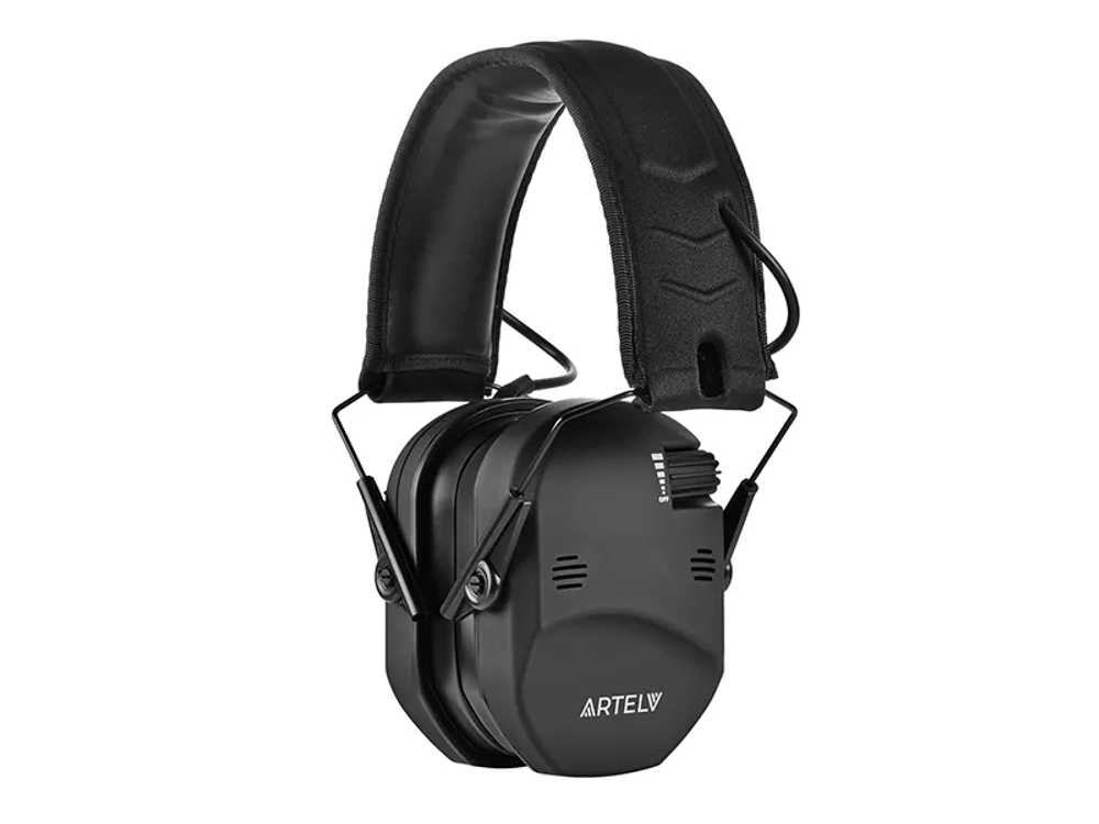 Активные наушники ARTELV КРЕЧЕТ II, гелевые амбушюры, чёрные (AKRGBL2)
