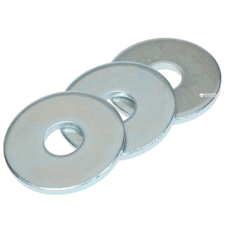 Шайба плоск. 8 с увел. полем цинк DIN9021 (172 шт/кг)