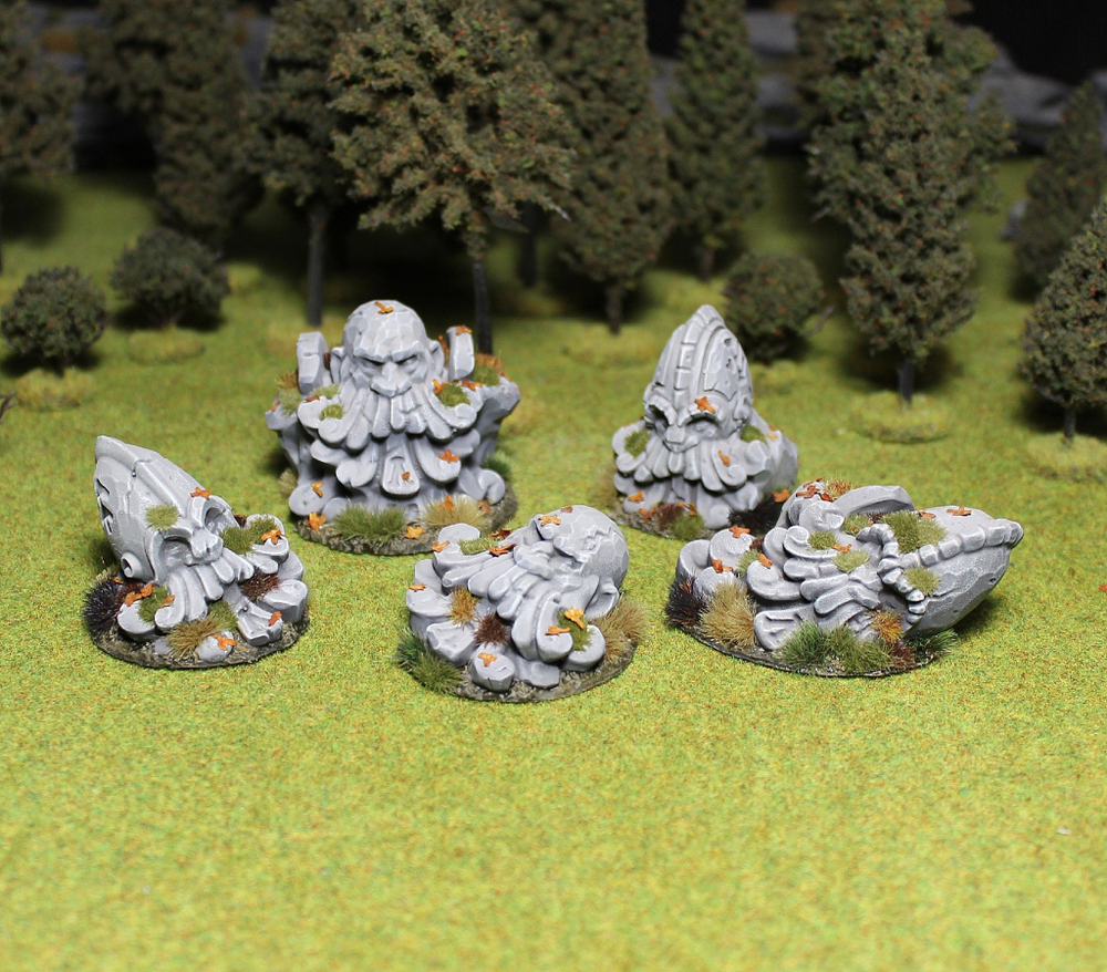 Dwarfs Giant Heads