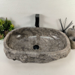 Раковина из мрамора Erozy Grey EM-65518 60*42*16 0888