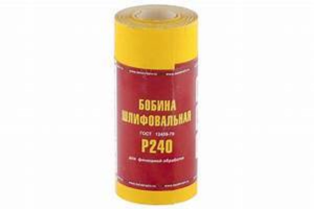Бумага наждачная рулон Р240 115мм х 5м // 75634